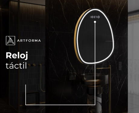 Espejo de baño LED de forma irregular SF223 #8