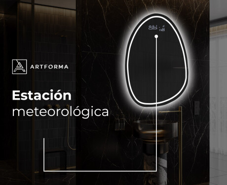 Espejo de baño LED de forma irregular SF223 #9