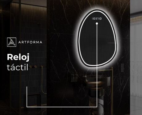 Espejo de baño LED de forma irregular SF223 #8