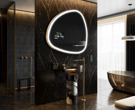 Espejos de baño irregular LED SMART J222 Google #8