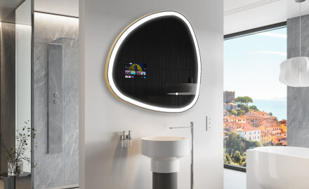 Espejos de baño irregular LED SMART J222 Google