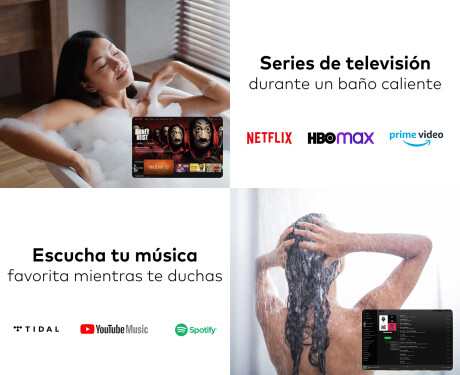 Espejos de baño irregular LED SMART J223 Google #3