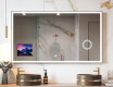 Espejo de baño LED inteligente con marco Displine Apple L01