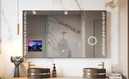 Espejo LED Moderno con marco iPad Displine L38