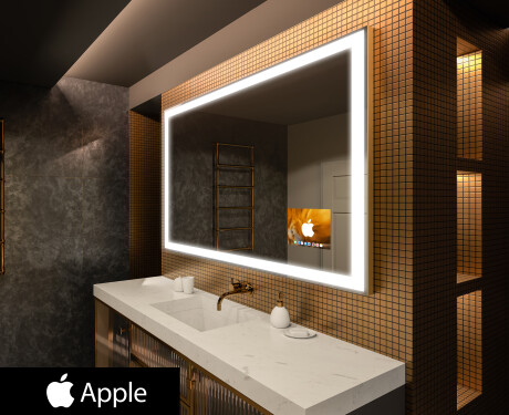 Espejo de baño LED SMART L01 Apple #1