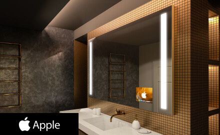 Espejo de baño LED SMART L02 Apple