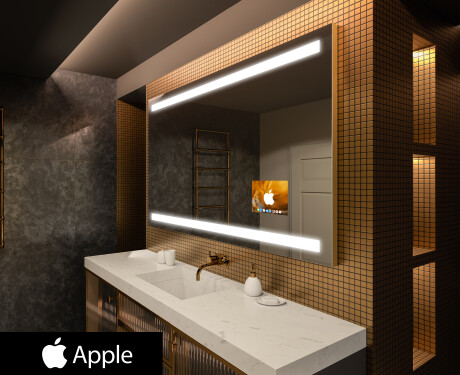 Espejo de baño LED SMART L09 Apple #1