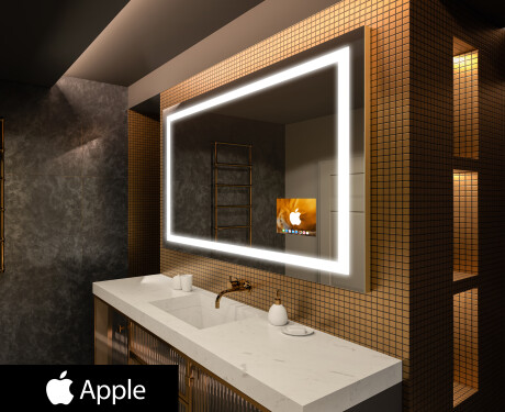 Espejo de baño LED SMART L15 Apple #1