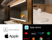 Espejo de baño LED SMART L47 Apple #2