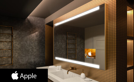 Espejo de baño LED SMART L47 Apple