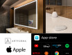 Espejo baño con luz LED SMART L49 Apple #2