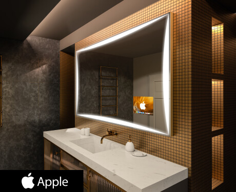 Espejo de baño LED SMART L77 Apple