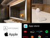 Espejo de baño LED SMART L77 Apple #2