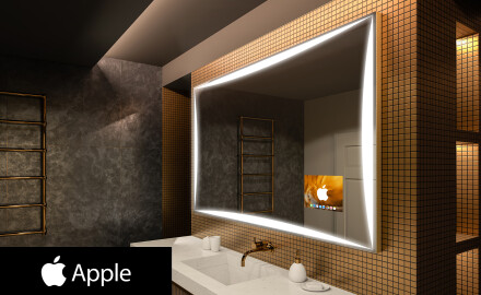Espejo de baño LED SMART L77 Apple