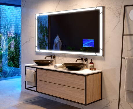 Espejo baño con luz LED SMART L126 Apple #10