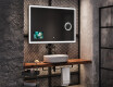Espejo SMART de baño moderno e iluminado LED L01 Serie Google #5