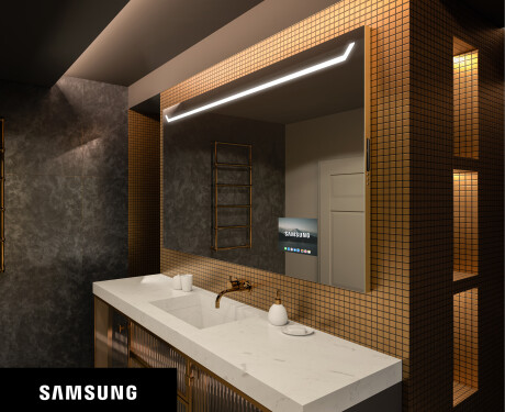 Espejo baño con luz LED SMART L128 Samsung #1