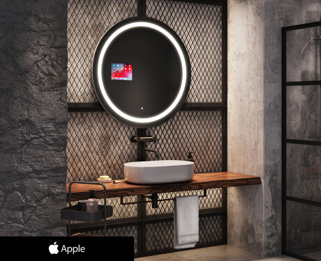 Espejos de baño redondo LED SMART L33 Apple