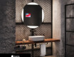 Redondo Espejo baño con luz LED SMART L116 Apple #1