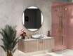 Redondo Espejo baño con luz LED SMART L116 Apple #11