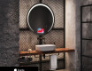 Redondo Espejo baño con luz LED SMART L153 Apple