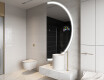 Espejo LED Media Luna Moderno - Iluminación de Estilo para Baño SMART  A222 Google #9