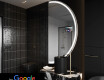 Espejo LED Media Luna Moderno - Iluminación de Estilo para Baño SMART  A223 Google