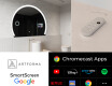 Espejo LED Media Luna Moderno - Iluminación de Estilo para Baño SMART  W222 Google #2
