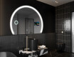Espejo LED Media Luna Moderno - Iluminación de Estilo para Baño SMART  W222 Google #8