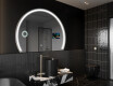 Espejo LED Media Luna Moderno - Iluminación de Estilo para Baño SMART W223 Google #8