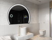 Espejo LED Media Luna Moderno - Iluminación de Estilo para Baño SMART W223 Google #10