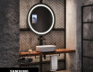 Redondo Espejo baño con luz LED SMART L33 Samsung