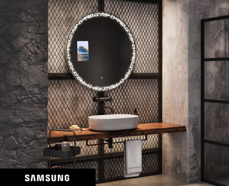 Espejos de baño redondo LED SMART L115 Samsung #1