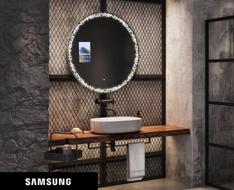 Espejos de baño redondo LED SMART L115 Samsung