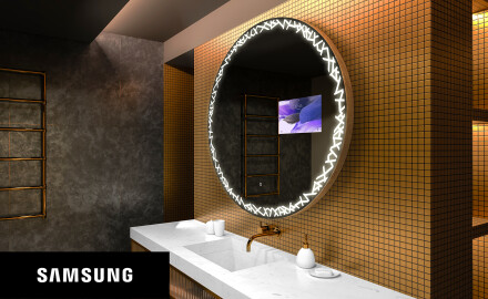 Espejos de baño redondo LED SMART L115 Samsung