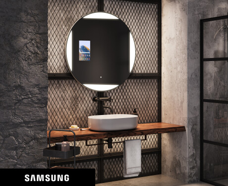 Espejos de baño redondo LED SMART L116 Samsung #1