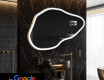 Espejos de baño irregular LED SMART P222 Google