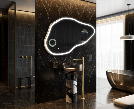Espejos de baño irregular LED SMART P222 Google #8