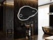 Espejos de baño irregular LED SMART P223 Google #8