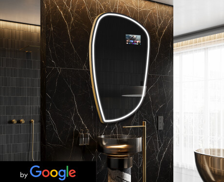 Espejos de baño irregular LED SMART I223 Google
