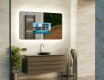 Espejo de Baño LED Inteligente y Redondeado SmartScreen 21,5”