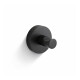 CLASSIC - Gancho individual para toallas / negro mate #1