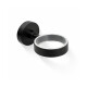 CLASSIC: Soporte para taza 80.003/003.1, jabonera 80.004/004.1 / negro mate / * el cristal se pide por separado #1