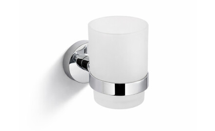 CLASSIC: Asa con taza / cromo, cristal mate