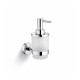 CLASSIC - Dispensador de jabón líquido / cristal mate / cromo #1