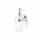 CLASSIC - Dispensador de jabón líquido / cristal mate / cromo #1