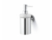 CLASSIC - Dosificador de jabón líquido / carcasa metálica, cristal mate / cromo