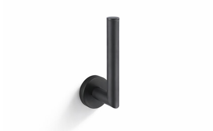 CLASSIC - Soporte para el rollo de papel higiénico de repuesto / negro mate