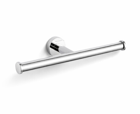 CLASSIC - Portarrollos para dos rollos de papel higiénico / sin cubierta / cromado