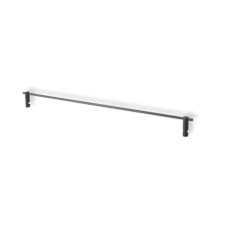 CLASSIC-Barra de soporte 50 para estante de cristal 07.80160 / negro mate #1
